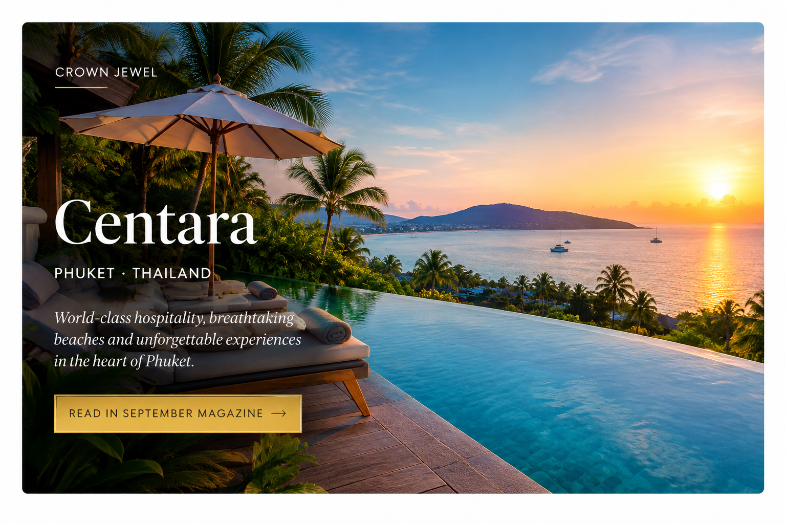 Centara Crown Jewel in Phuket, Thailand
